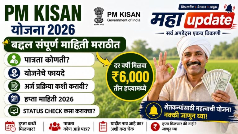 Pm kisan yojana marathi
